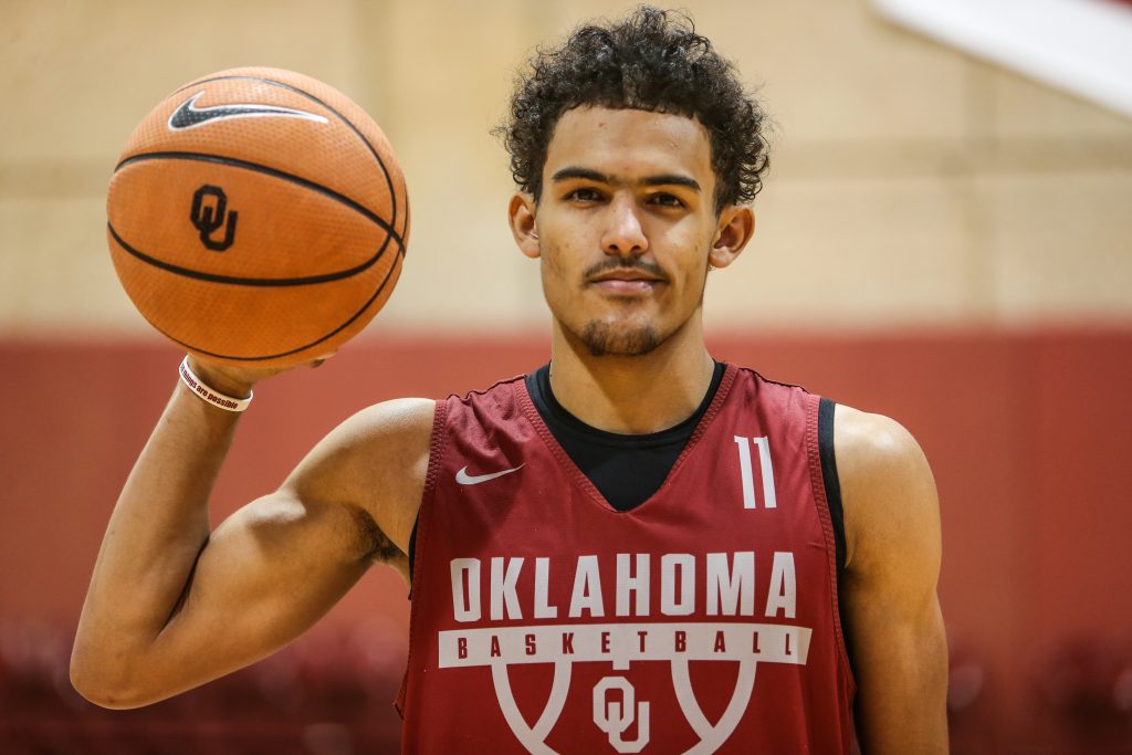 OU basketball: Trae Young hits half court shot in NBA All-Star Game